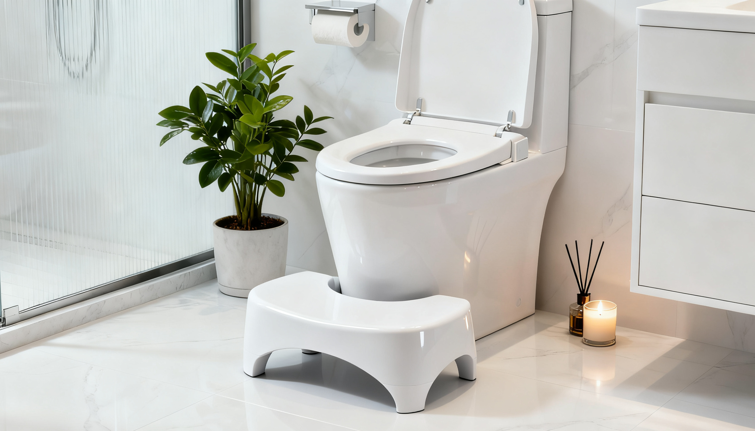 Integrate a Modern Toilet Stool into Your Bathroom for Everyday Wellness