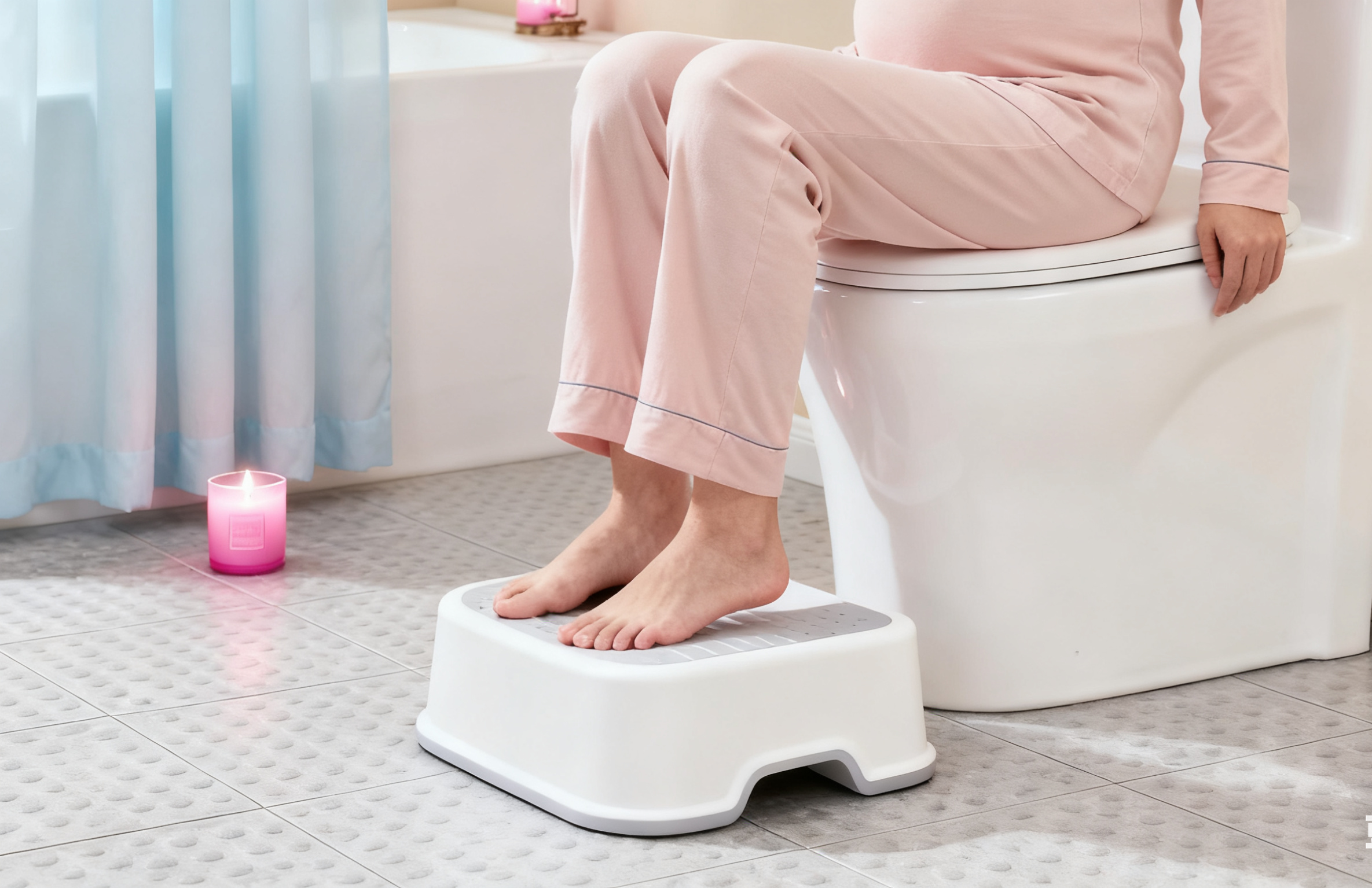 How a Toilet Foot Stool Eases Strain for Expectant Mothers